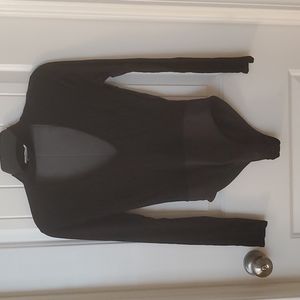 🌿 Black Deep V line bodysuit with sheer back